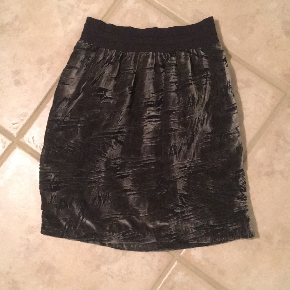 Urban Outfitters Sparkle and Fade Velvet Skirt